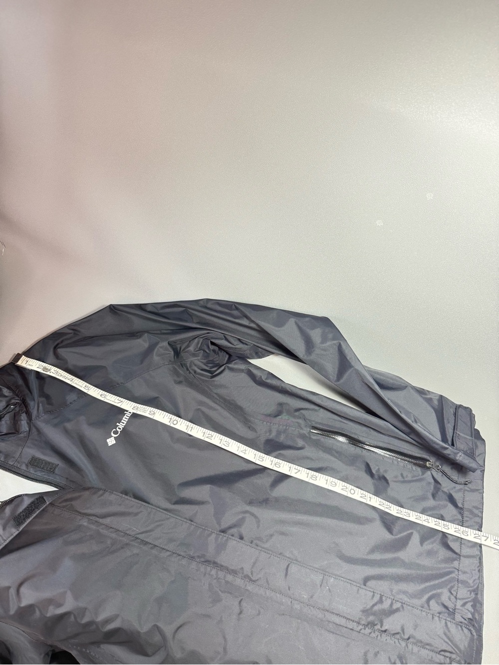 Columbia Midnight Blue Hooded Waterproof Shell Jacket - Picture 12 of 16